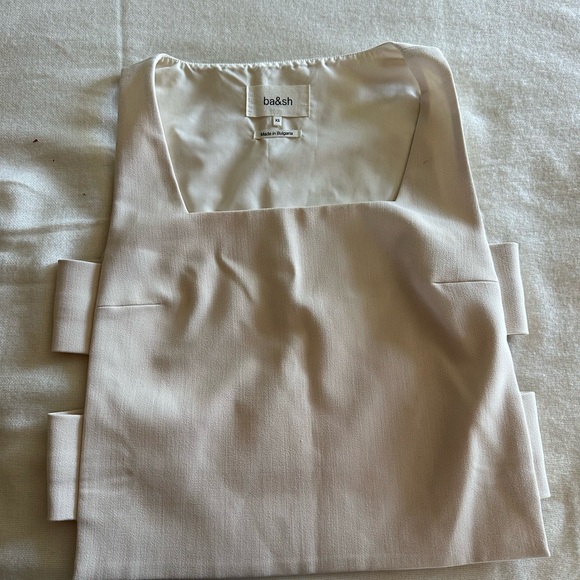 ba&sh Cream Square-Neck Camisole - Picture 2 of 7